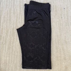 Snake leggings low rise